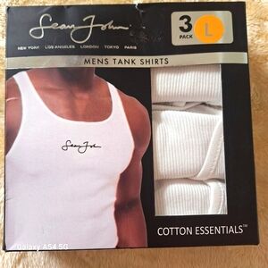 Sean John Men's 3-Pack Tank Tops - Large